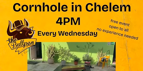 Cornhole Chelem WEDNESDAY 4PM