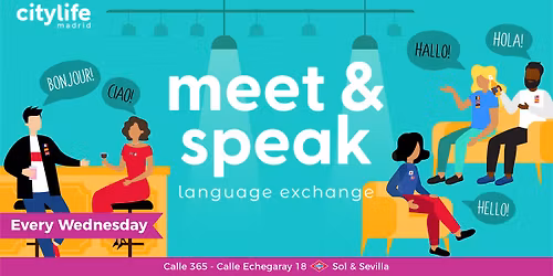 Meet & Speak: Connect. Chat. Celebrate.
