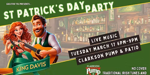 St Patrick's Day at Clarkson Pump and Patio
