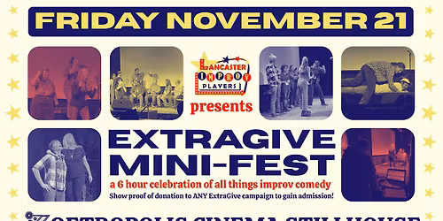 ExtraGive Mini-Fest at Zoetropolis