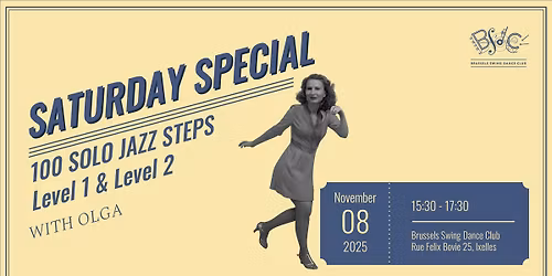 Special Class: 100 Solo Jazz Steps with Olga