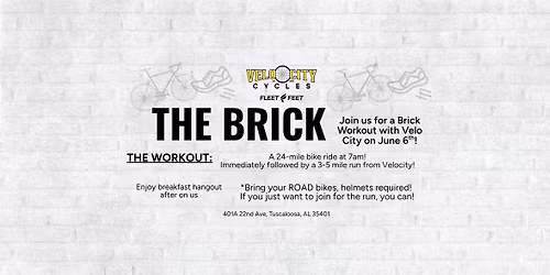 VeloCity x FleetFeet Brick Workout