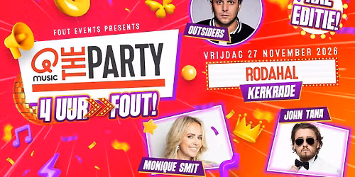 Qmusic The Party FOUT! XXL