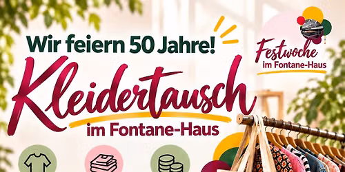 Kleidertausch im Fontane-Haus