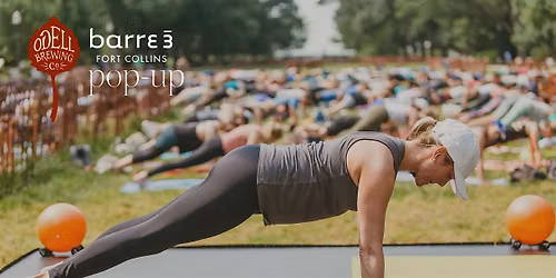 9\/27 barre3 x Odell Brewing: free signature 45-min class
