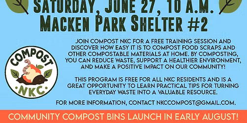Home Compost Training (Hosted by Compost NKC)
