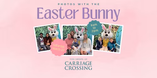 Photos with the Easter Bunny