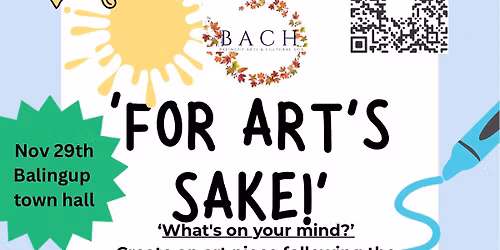 For Art\u2019s Sake!