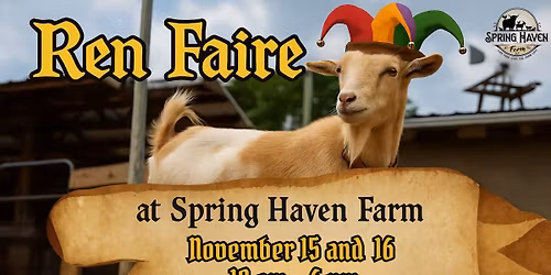 Renaissance Faire at Spring Haven Farm