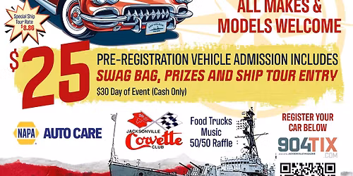 2nd Annual USS Orleck Pearl Harbor Remembrance Car Show