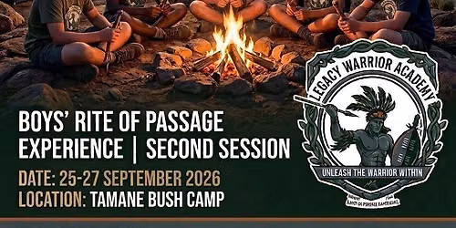 Legacy Warrior Academy bush camp 