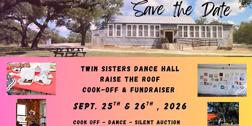Twin Sisters Dance Hall Raise the Roof Cook-Off & Fundraiser