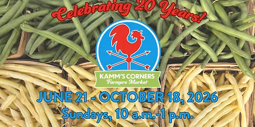Kamm's Corners Farmers Market 2026 Season