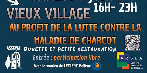 Soir\u00e9e caritative au profit de la lutte contre la maladie de Charcot 