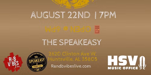 R&B Vibes Live Presents "Music Speaks"