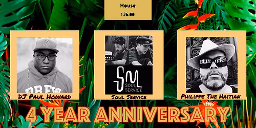 ELEMENTS OF HOUSE - 4 YEAR ANNIVERSARY
