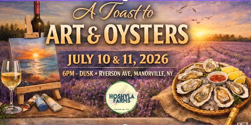 A Toast to Art & Oysters