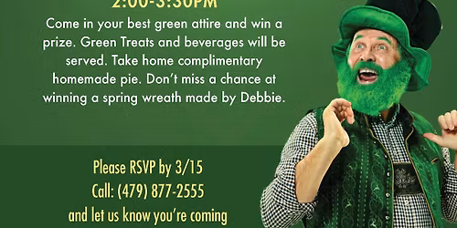 \ud83c\udf40 Bring On Your Green: St. Patrick\u2019s Day Celebration \ud83c\udf40