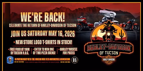 Return of Harley-Davidson of Tucson!