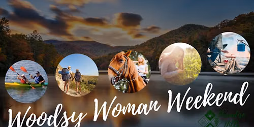 \ud83c\udf3f Woodsy Woman Weekend | A Mountain Retreat for the Soul