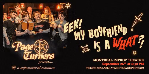 EEK! My Boyfriend is a WHAT?! - A Supernatural Romance