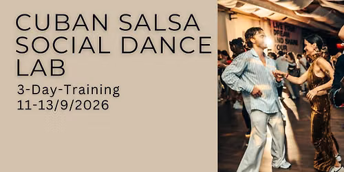 Cuban Salsa Social Dance Lab (Weekend Intensive)