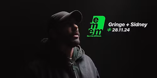 Gringe + Sidney I Le MeM - Rennes
