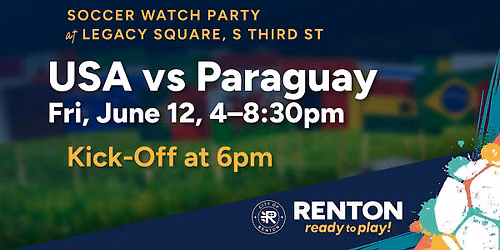 Soccer Watch Party - USA vs Paraguay