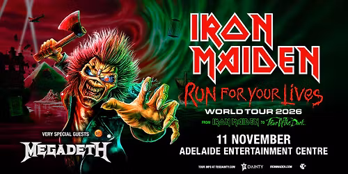 IRON MAIDEN [ADELAIDE]