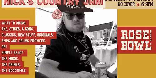 Nick's Country Jam at the Rose Bowl Tavern