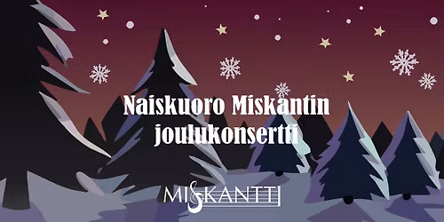 Naiskuoro Miskantin joulukonsertti