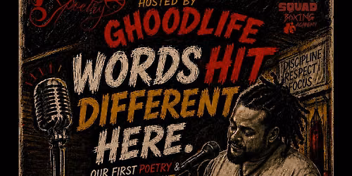 Words Hit Different Here Open Mic