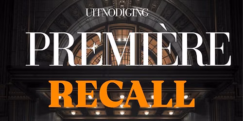 Recall premiere Amsterdam. Path\u00e9 Tuschinski 