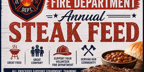 Mineral Point Fire Department Steak Feed 