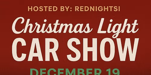 Christmas light car meet \ud83c\udf85\ud83c\udf84