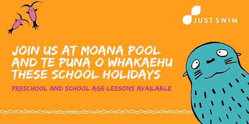 Just Swim school holiday block course lessons