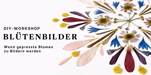DIY-Workshop: Bl\u00fctenbilder aus gepressten Blumen