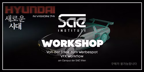 VFX Workshop: Von der Idee zum Werbespot - SAE Wien