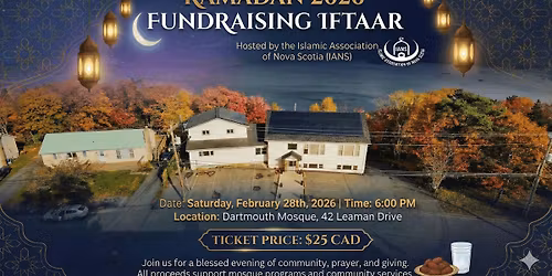 Dartmouth Masjid IANS Annual Fundraising Iftar