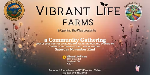 A Community Gathering!