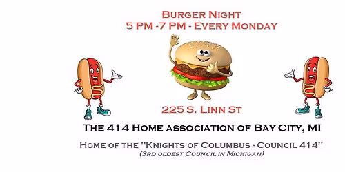 Burger Night - Every Monday