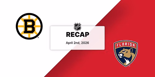 Boston Bruins vs. Florida Panthers
