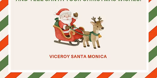 Brunch with Santa at Viceroy Santa Monica