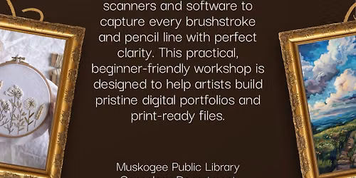 2D Art Scanning Workshop
