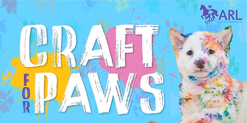 ARL Craft for Paws: Painting with a Twist