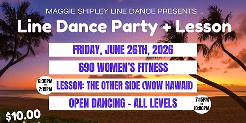 Line Dance Party + Lesson