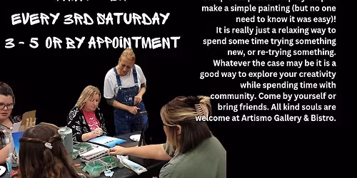 3rd Saturday Paint and Sip 