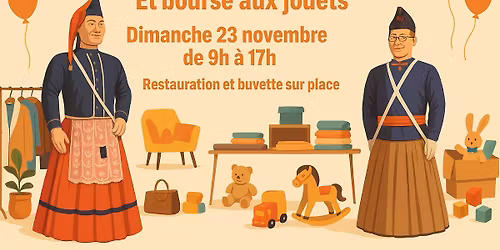 Vide-dressing et bourse aux jouets