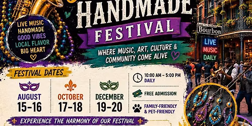 THE NEW ORLEANS HARMONY AND HANDMADE FESTIVAL