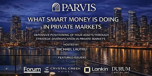 Calgary - What Smart Money Is Doing in Private Markets